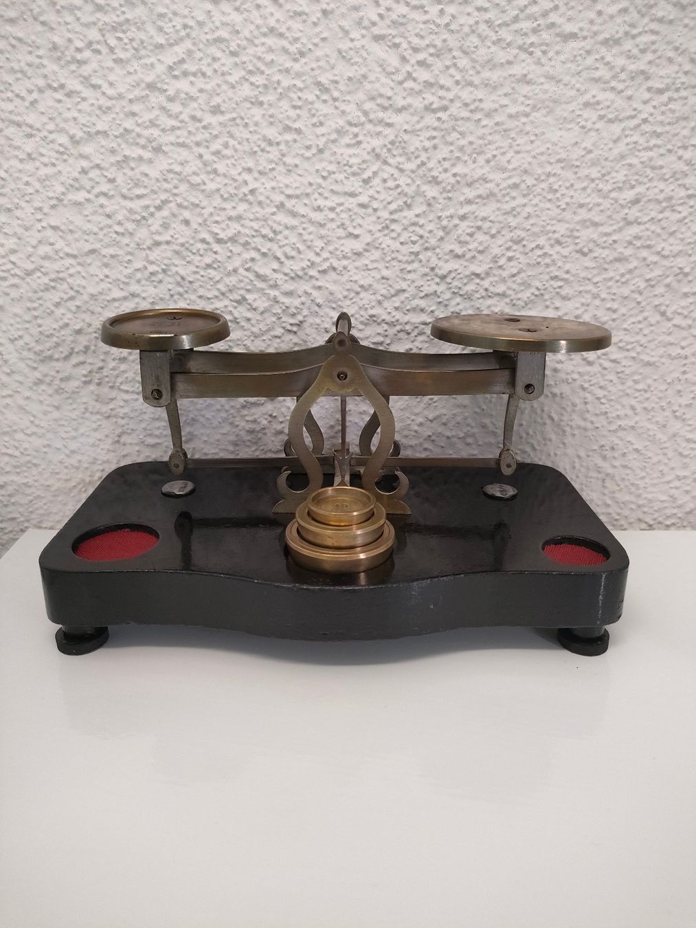 Altra tecnologia per ufficio: Vintage Messing Briefwaage mit Gewichten – Usato da Dietikon venduto da Tucumano1981 6