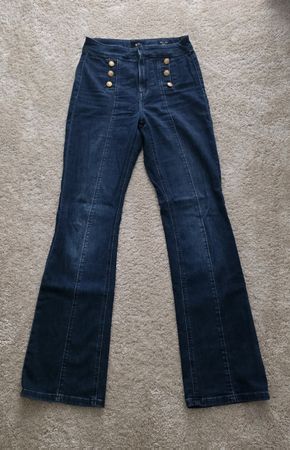 C&A Damen Jeans Bootcut Grösse 38/40 dunkelblau