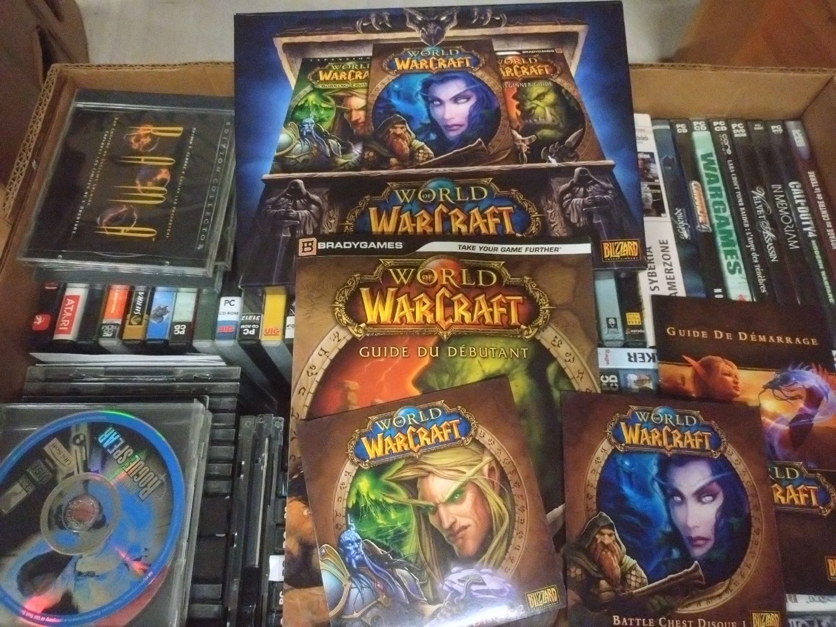 Giochi: Jeux PC divers - Warcraft, Atlantis, Exile, Star Wars – Usato da Farvagny-le-Grand venduto da LaCaverne