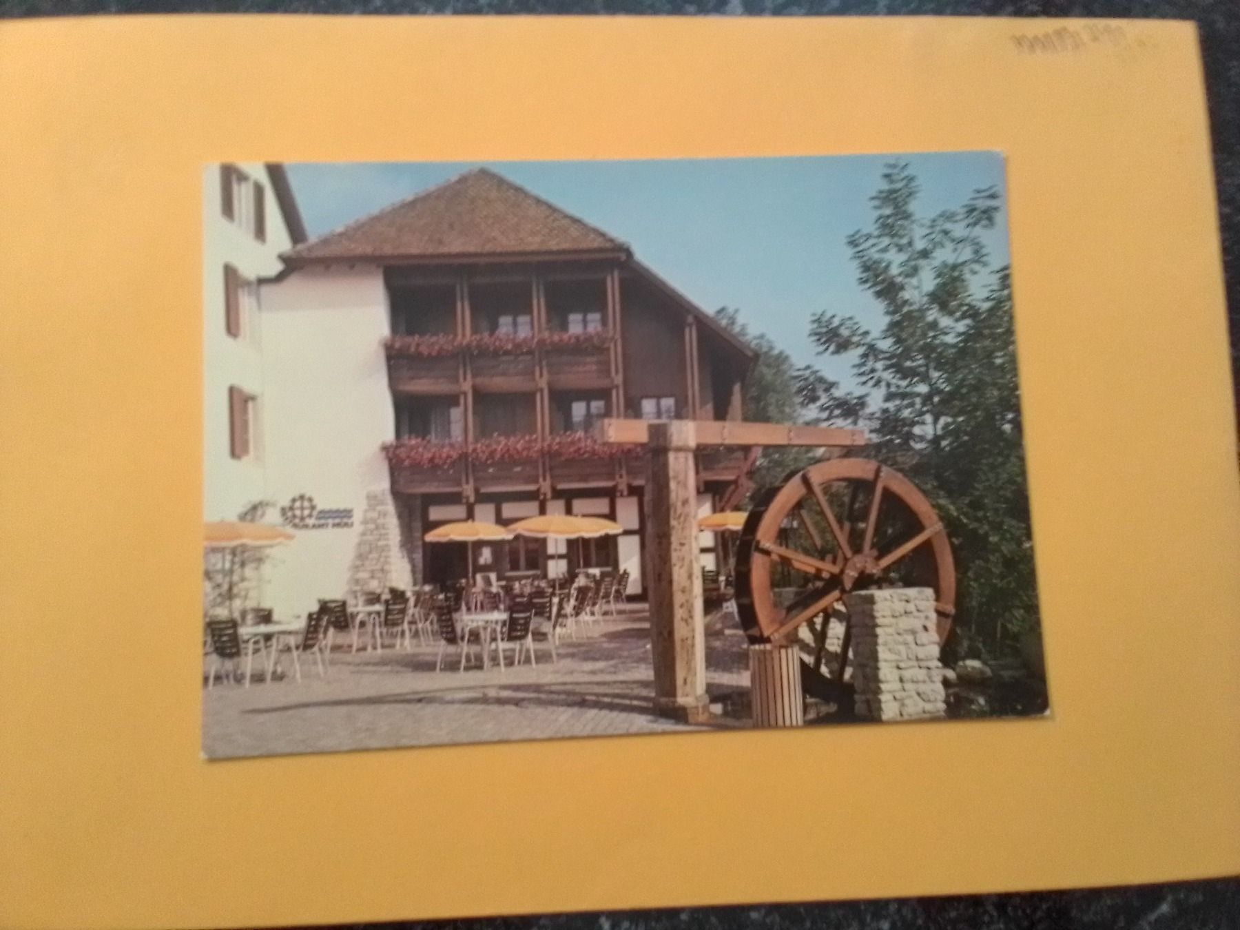 Ansichtskarten: Niederlenz Aargau Restaurant Mülli – Gebraucht aus Küttigen von Melisch1000