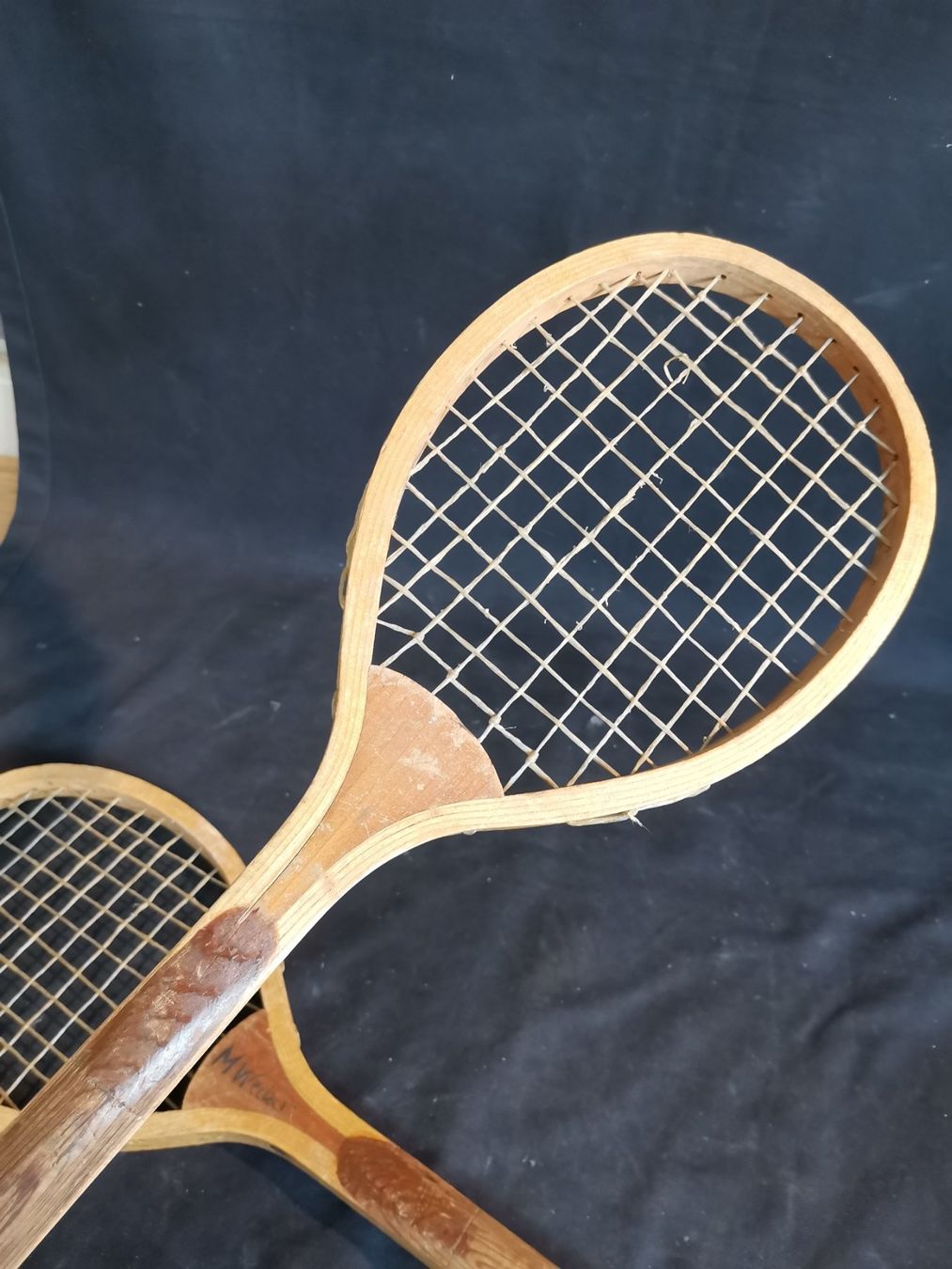 Racchette: Squash Racket M Wecker, alte kleine Rackets – Usato da Wiedlisbach venduto da Kreislaufmaterial 6