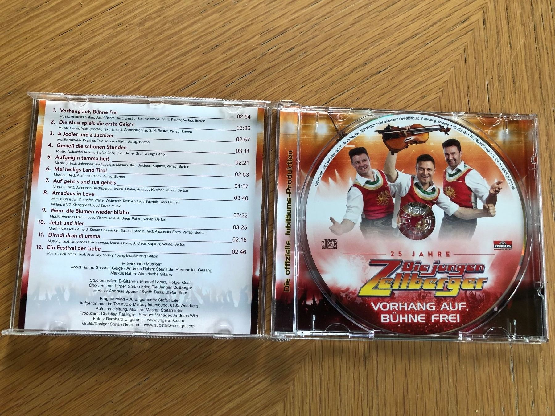 CD: Die jungen Zellberger – Usato da Schübelbach venduto da Dolly990_2 2