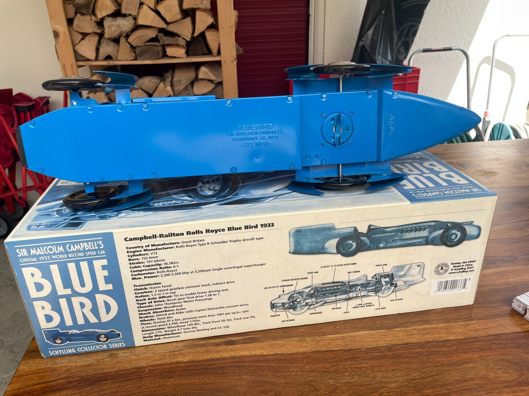 Modellini d'auto: bluebird 1933       Blech – Nuovo e nell'imballaggio originale da Wohlen AG venduto da Erelpowerline 2