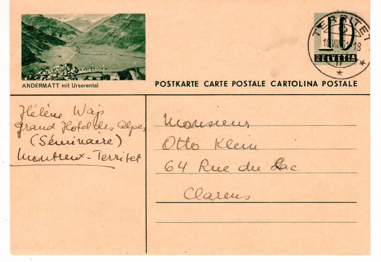 Tous les timbres: 10 Bildpostkarten – D'occasion à Wolhusen par Curver9 6
