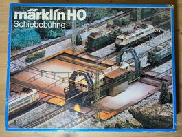 Märklin 7294 H0 Schiebebühne mit Stellpult, Anleitung, OVP