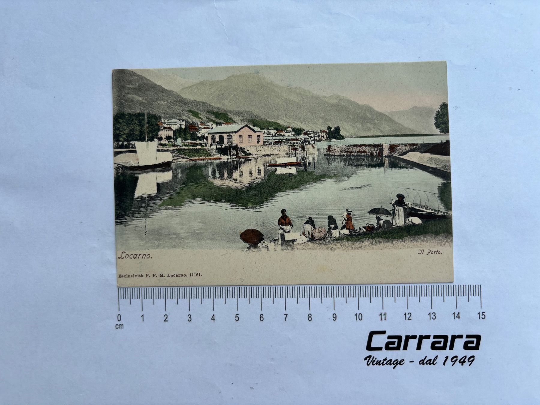 Ansichtskarten: Postkarten Ticino Tessin Locarno. – Gebraucht aus Chiasso von Carrara-Modellismo