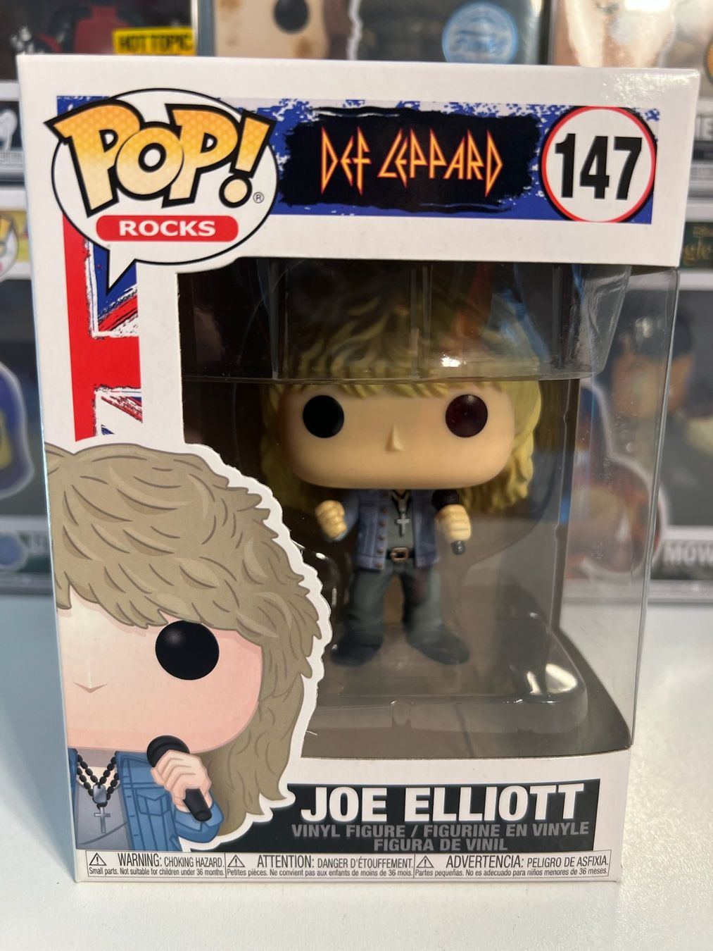 Funko Figuren: Funko POP! Rocks Def Leppard Joe Elliott – Neu und originalverpackt aus Le Mouret von perfectbijou