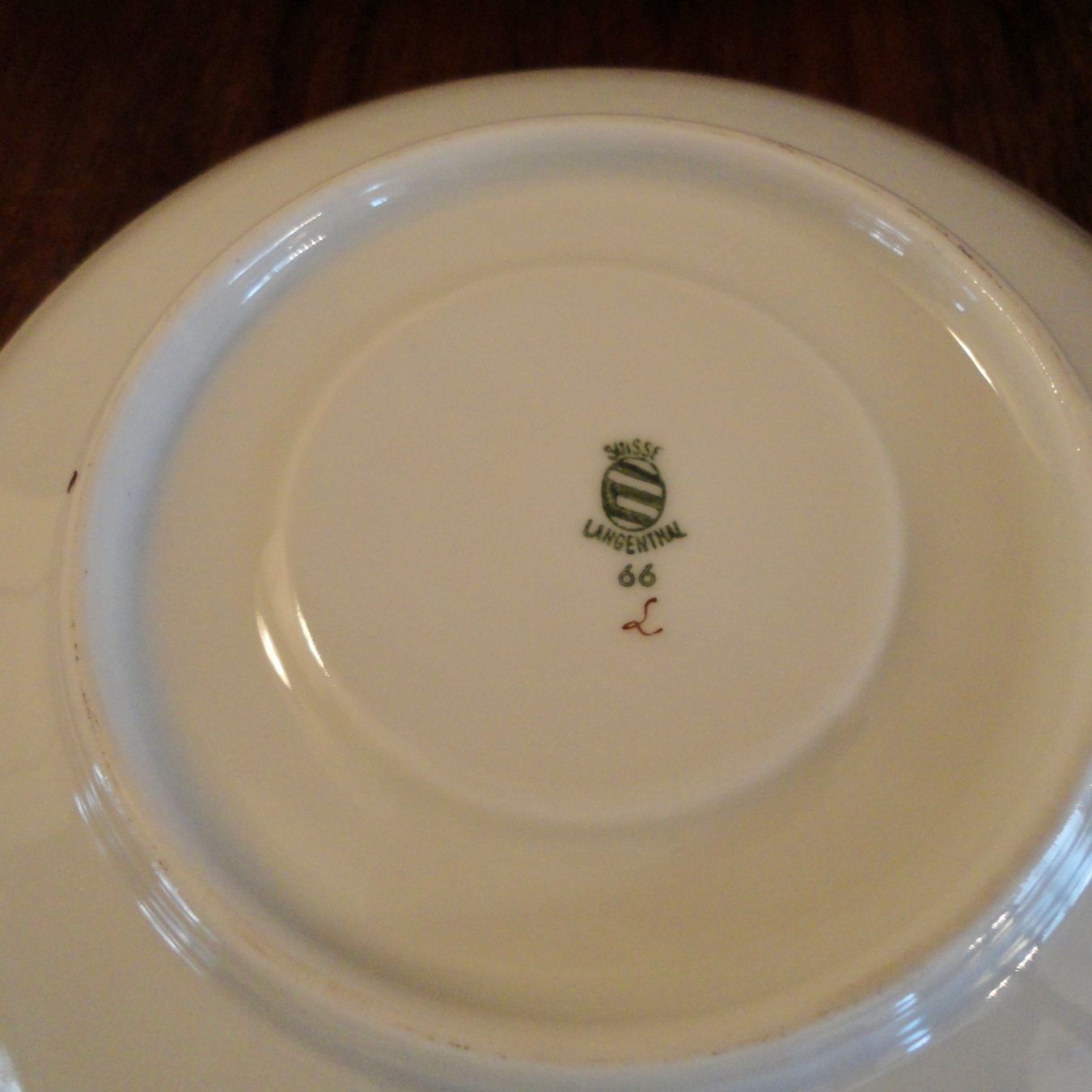 Tazze: Langenthal Teetasse mit Unterteller (Kornblumen) – Usato da WÄDENSWIL venduto da katti01 6