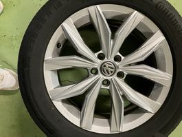 4 x VW Alufelgen VW Tiguan II Bj. 2018 Zustand neuwertig