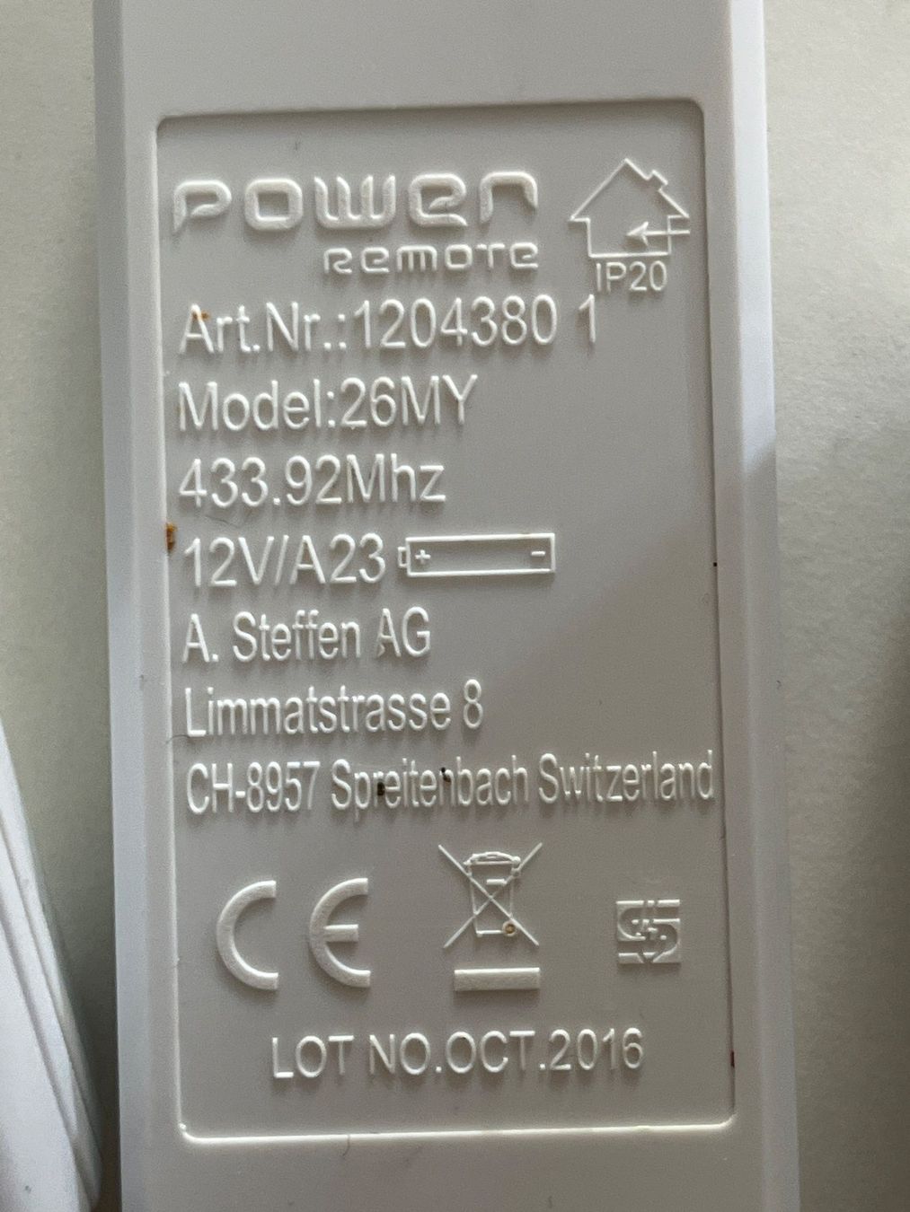 Stecker: Funksteckdosen Set Steffen mit Fernbedienung – Gebraucht aus Winterthur von Sleipner 2