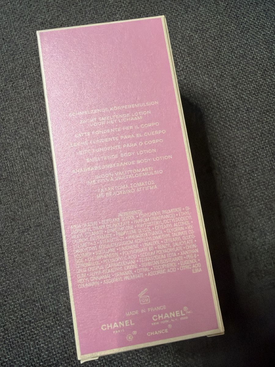 Chanel Profumi & Eau de Toilette: Chanel Chance Eau Vive Körperlotion NEU – Nuovo e nell'imballaggio originale da Rickenbach SZ venduto da Bumblebee_3103 1