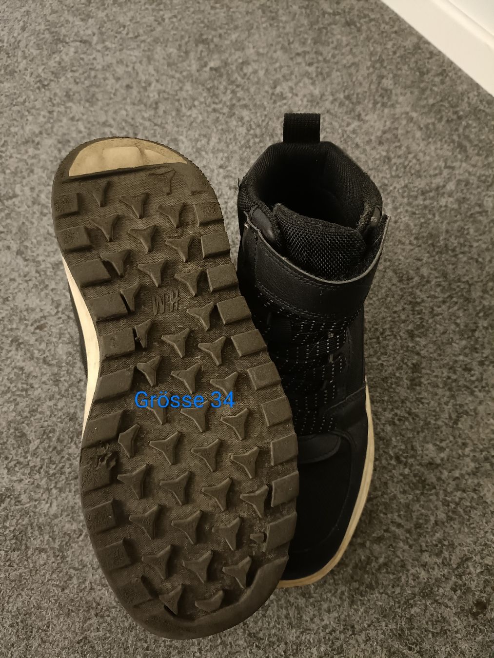 Schuhe für Jungen: Kinder Schuhe schwarz Grösse 34 – Gebraucht aus Bergdietikon von Bico01 2