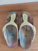 Birkenstock Gizeh yellow size 35 sandals used