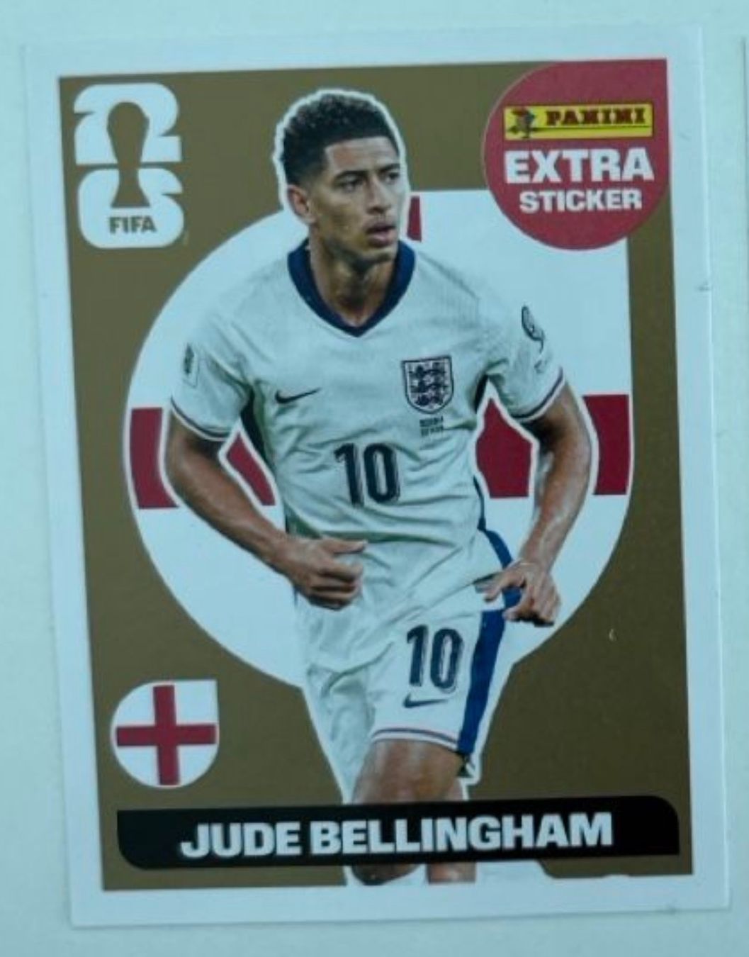 Panini Carte collezionabili: PANINI Sticker Bellingham EXTRA GOLD – Nuovo (secondo la descrizione) da Stäfa venduto da greety1981