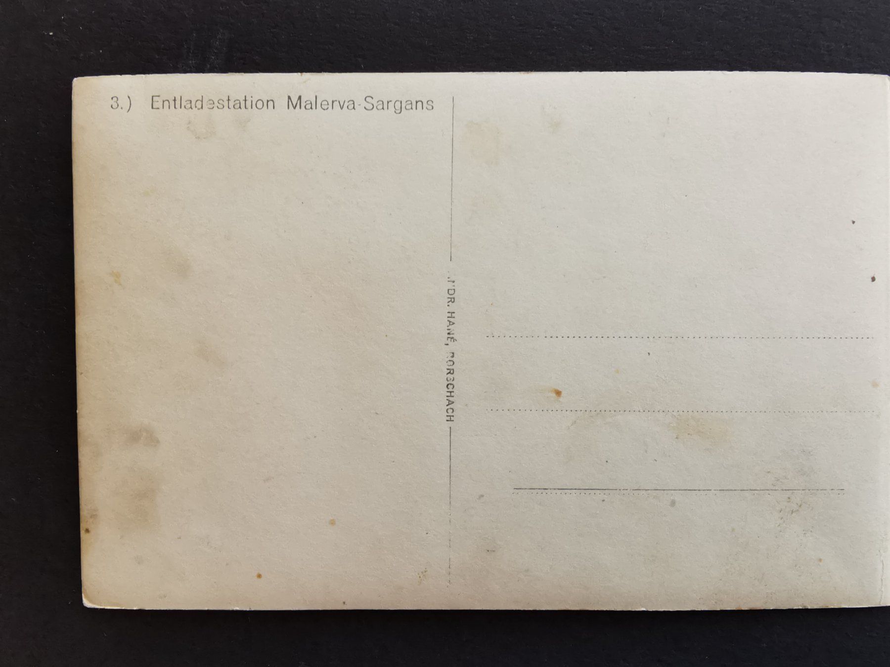 Cartoline postali: Ansichtskarte  Gonzen   Eisenbergwerk  Sargans   Rheintal – Usato da Rheineck venduto da kat_7gld 5