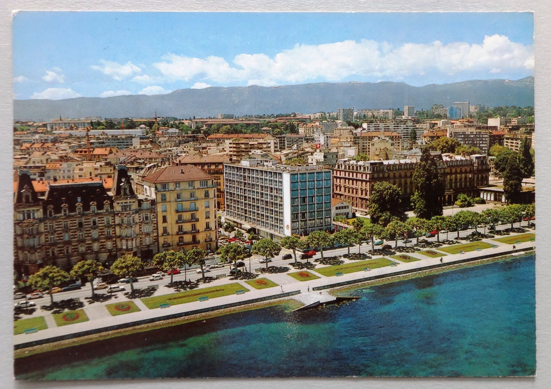 Ansichtskarten: Hôtel Président, Genève – Gebraucht aus Fétigny von Billy2miny