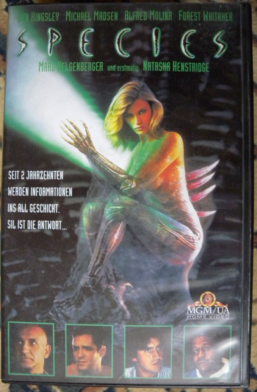 Tutti i VHS: Species VHS Klassiker mit Natasha Henstridge – Usato da Hauenstein venduto da davia72