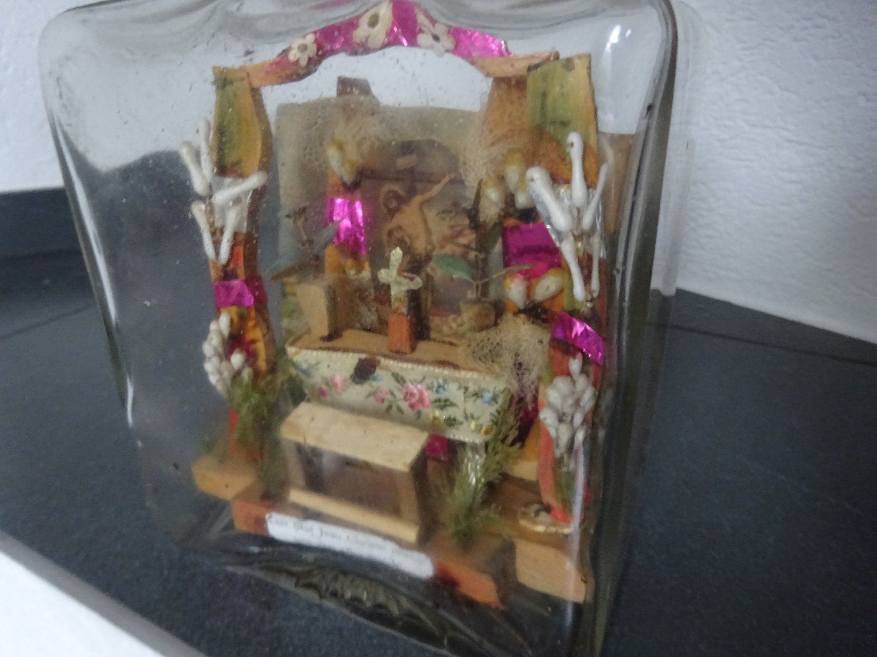 Dipinti: Klosterarbeit Flasche Altar Reliquie – Usato da Esslingen venduto da eintagammeer 3