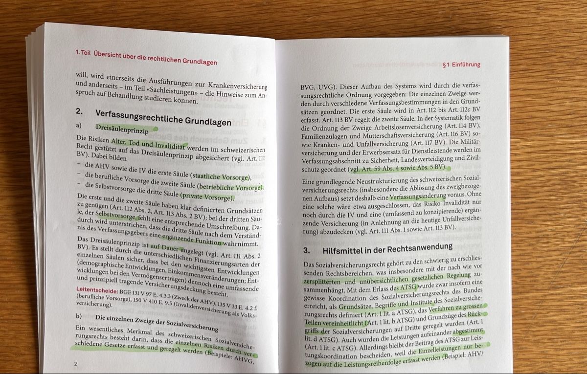 Bücher: Sozialversicherungsrecht in a Nutshell – Gebraucht aus Winterthur von ame_k6hm 2
