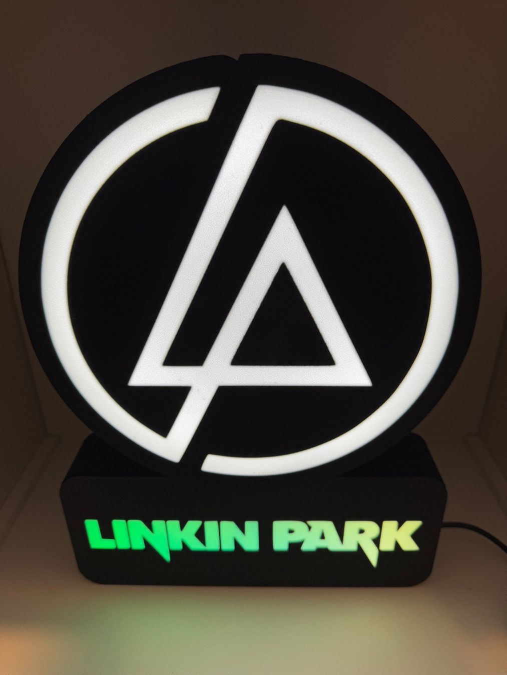 Lampen: Lightbox lampe led Blanc et RGB LINKIN PARK – Neu (gemäss Beschreibung) aus Vicques von PAMB3D 8
