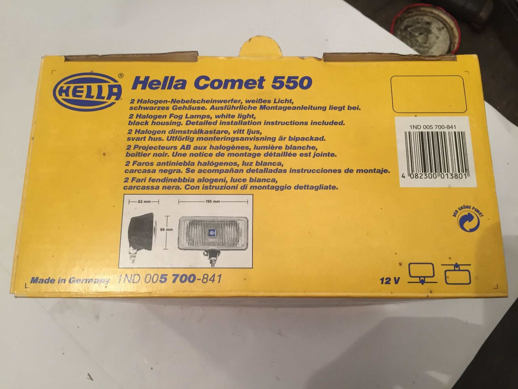 Hella Phares: Hella Comet 550 Nebellampen - Versand möglich – Neuf avec emballage d'origine à Hinwil par Biketube 3