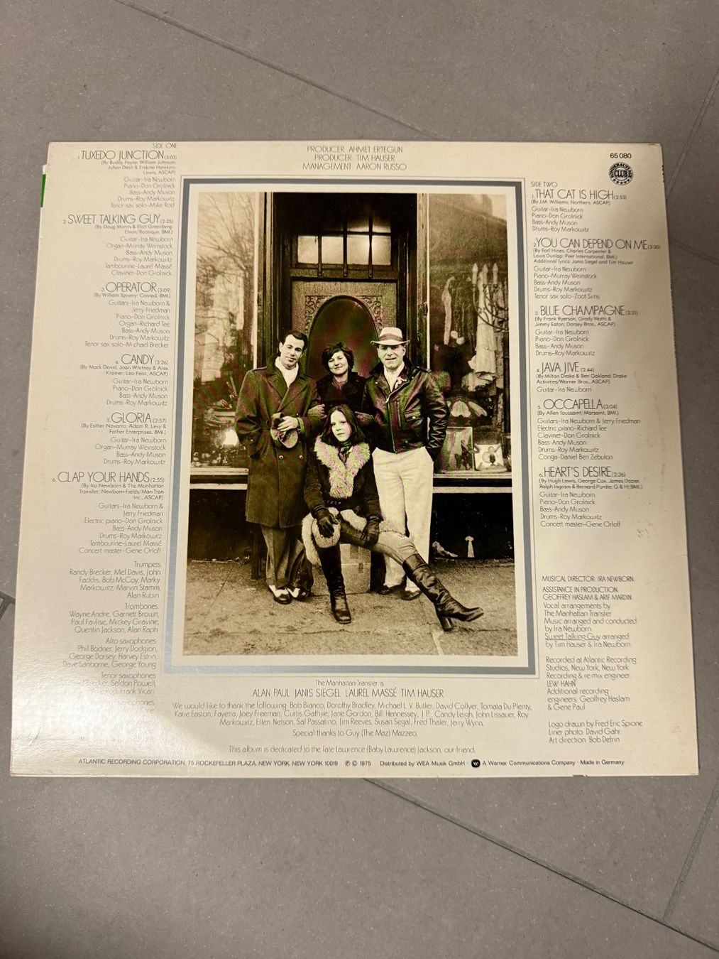 Dischi in vinile: Schallplatte / The Manhattan Transfer – Usato da Freidorf TG venduto da sarotiko 1