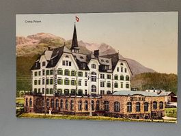 Alte PK / Cresta Palace Celerina - Gelaufen 1912