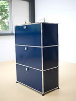 USM Haller Highboard Stahlblau, neuwertig