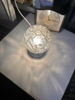 Tischlampe Graf WE Modell 4514 Space Age Eisglas 60er 70er