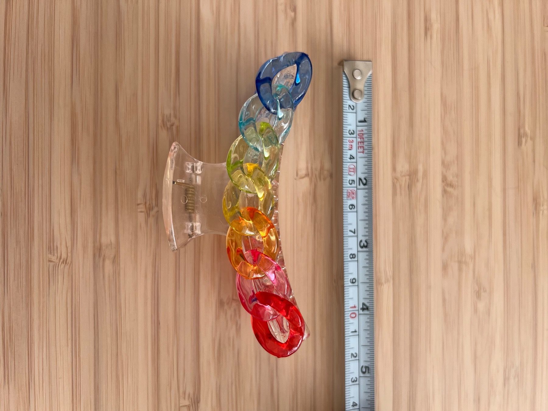 Accessori per capelli: Rainbow claw hair clip – Nuovo (secondo la descrizione) da Genève venduto da Ballpencase 1