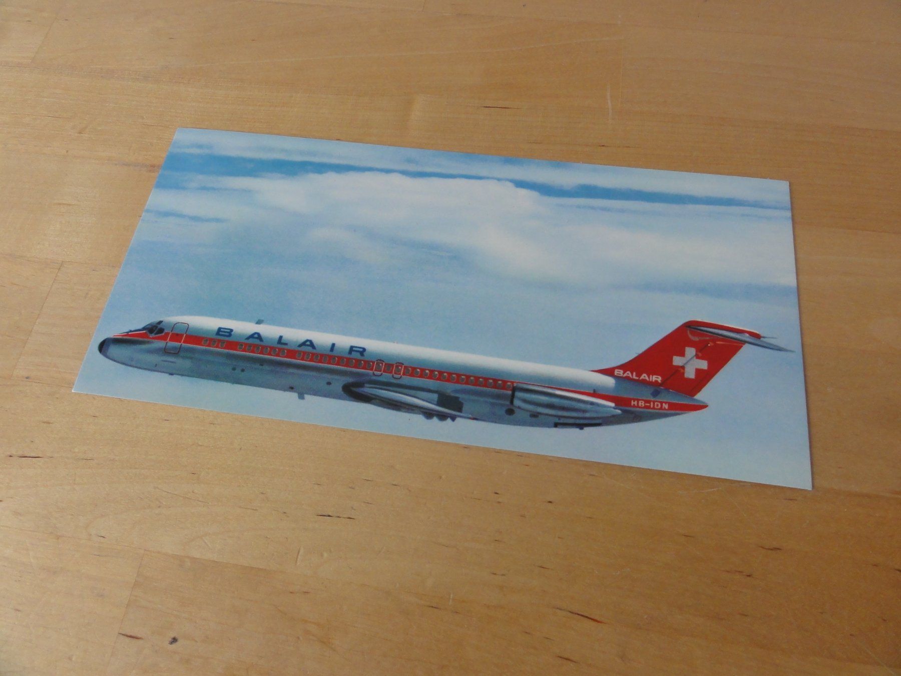 Cartoline postali: POSTKARTE "BALAIR Douglas DC-9" – Nuovo (secondo la descrizione) da zürich venduto da Goldimmund 2