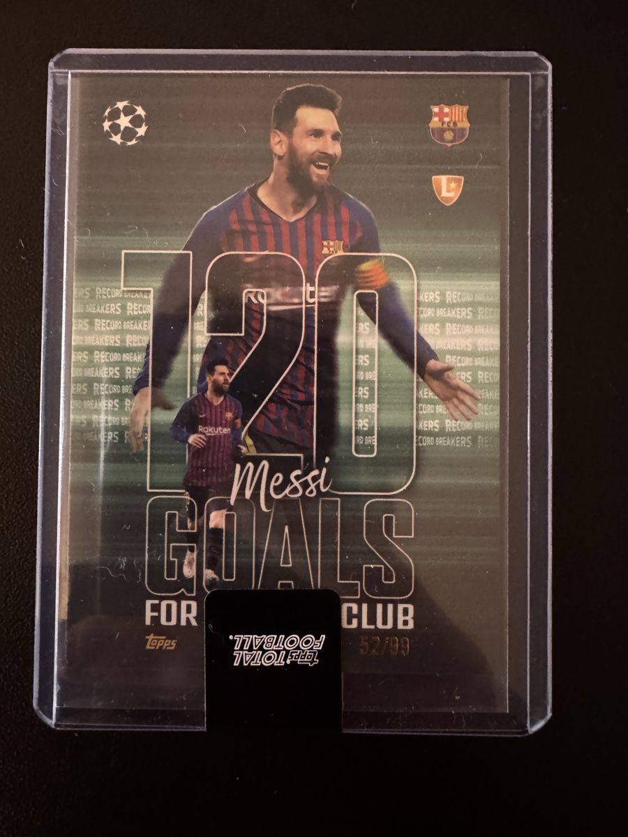 Topps Carte collezionabili: Lionel Messi 52/99 Topps nummeriert – Nuovo (secondo la descrizione) da St. Moritz venduto da PauloM98