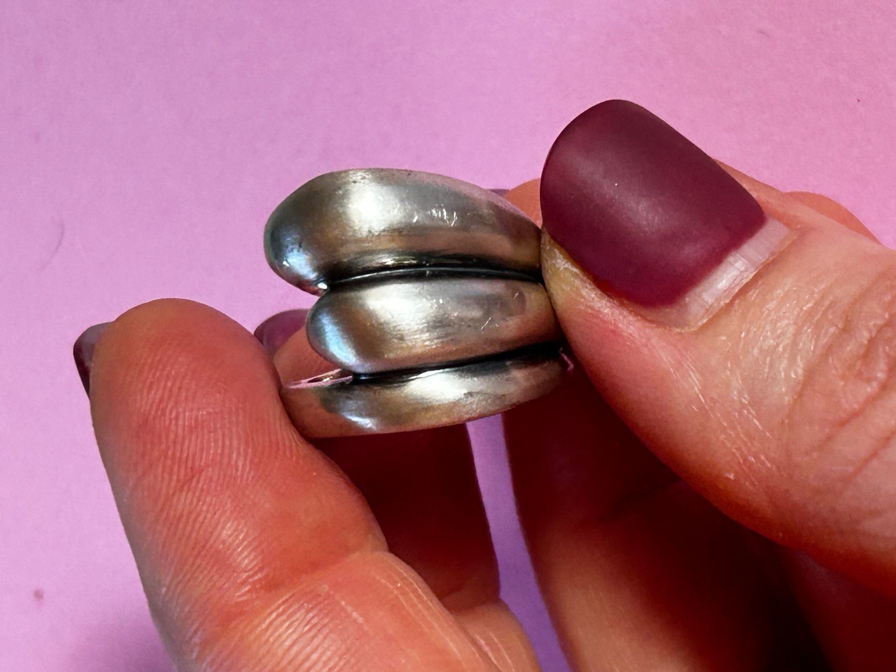 Ringe: Silberring Muschel (58) – Gebraucht aus Dittingen von Bellevista 2