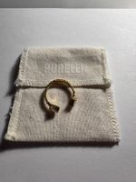 Purelei Ring Gold mit Zirkonia Steinen, offen, neuwertig