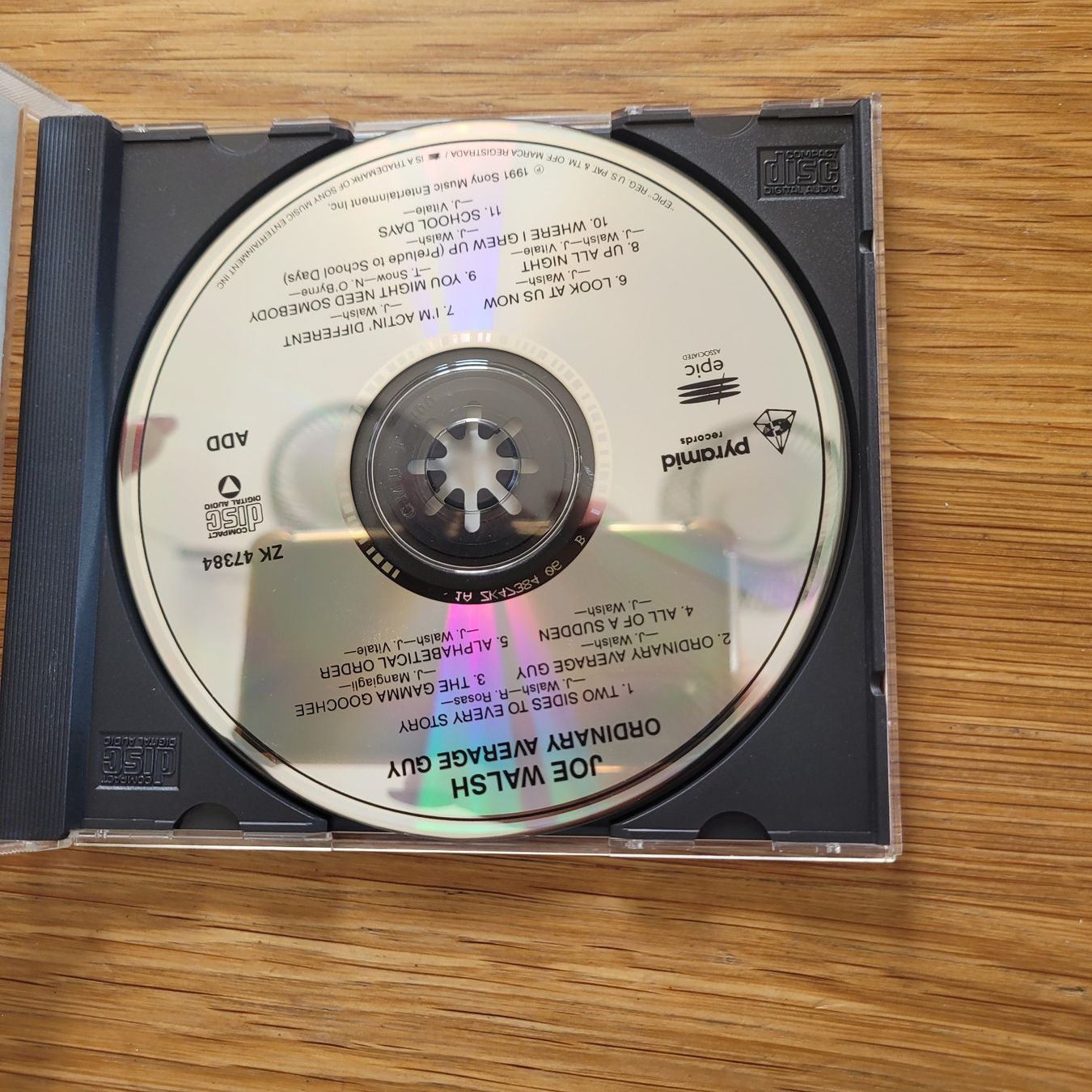 CD: CD John Walsh Ordinary – Usato da Biel/Bienne venduto da Destockweb 1