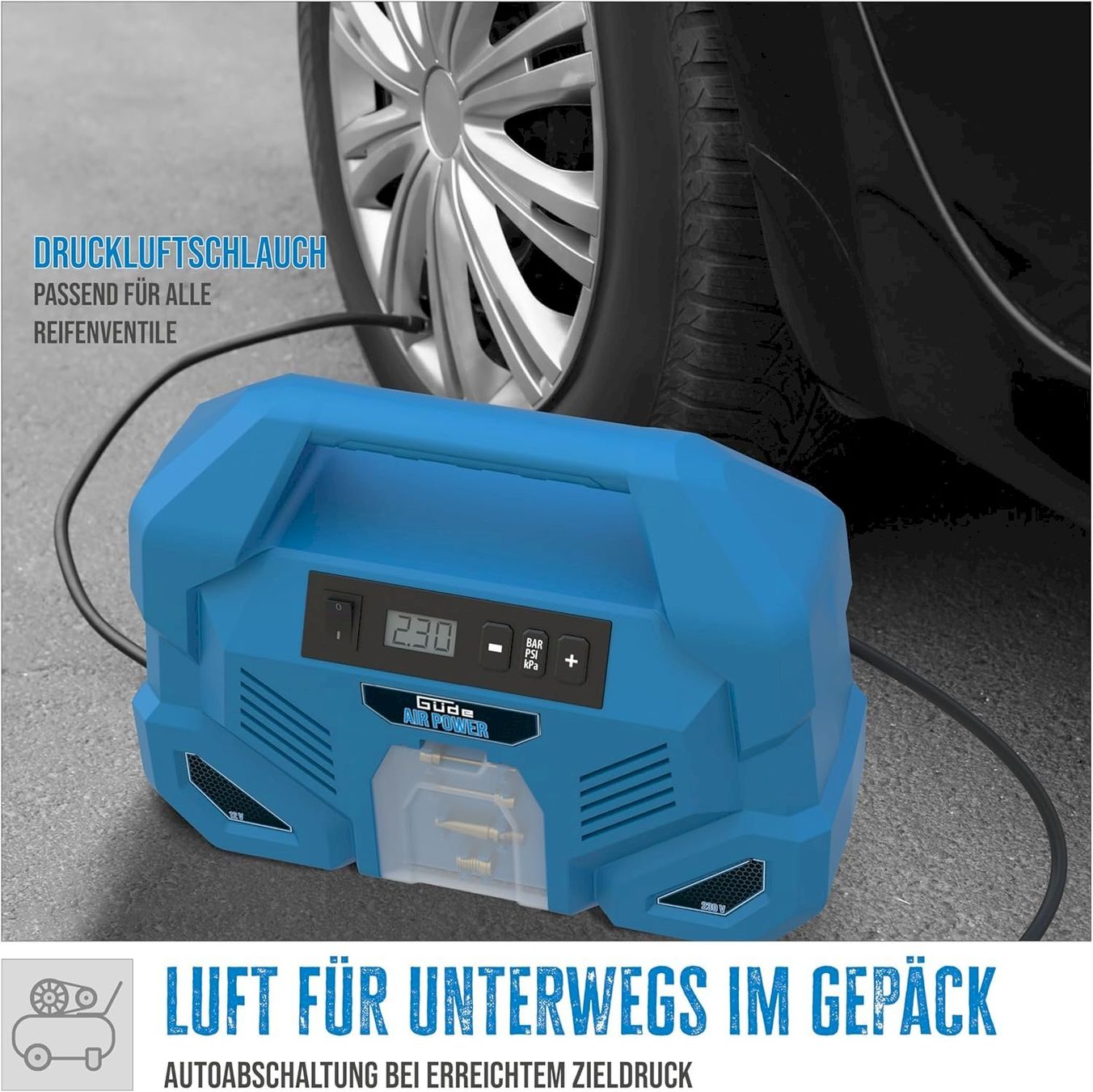 Compressori: Güde Airpower Dual Drive Kompressor – Nuovo e nell'imballaggio originale da Bottighofen venduto da zaap 2