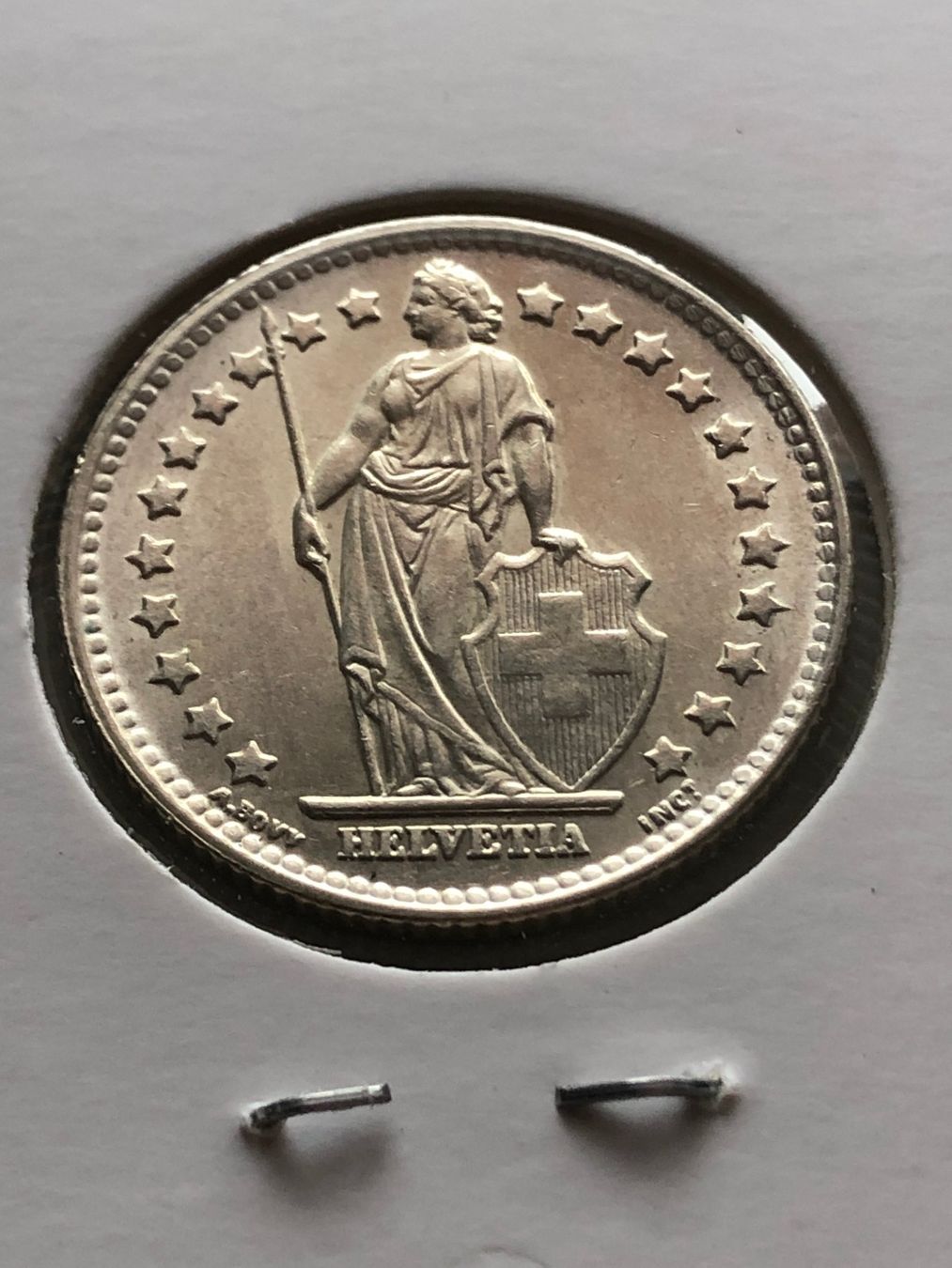 Toutes les monnaies: 1 Fr. 1959 unz. – Neuf (Voir description) à Schötz par Odpa 1