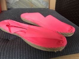 Stroh Ballerinas rosa 37