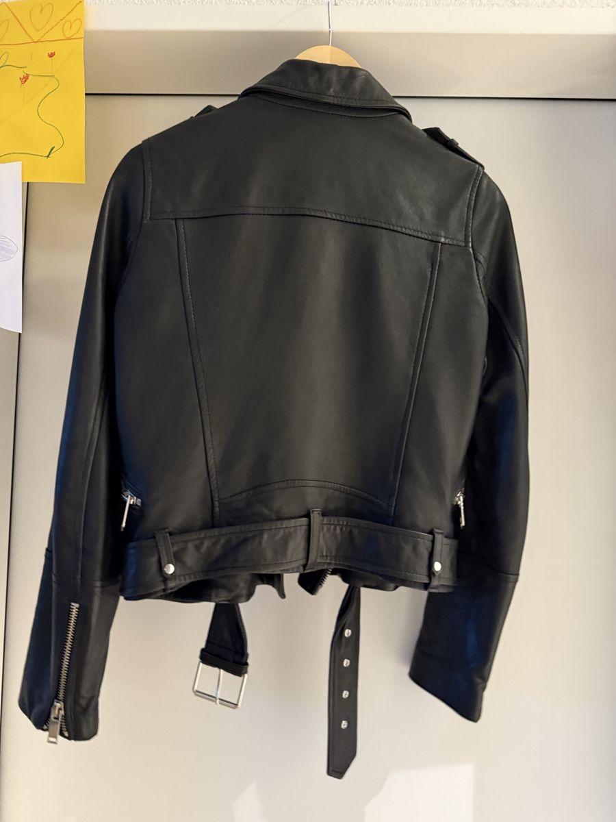 Zara Giacche: Schicke Zara echte Lederjacke, schwarz, Grösse S – Usato da Volketswil venduto da habibeoez 5