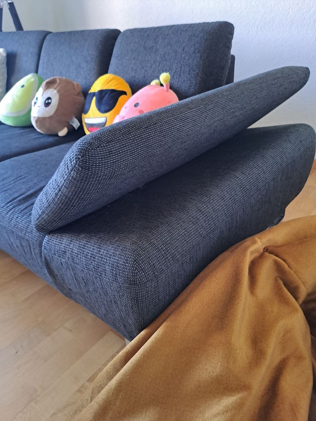 Divani: Gepflegtes Ecksofa dunkelgrau – Usato da Oberriet SG venduto da PaFi9462 1
