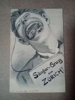 Zürich Sängerfest 1905 Karikatur