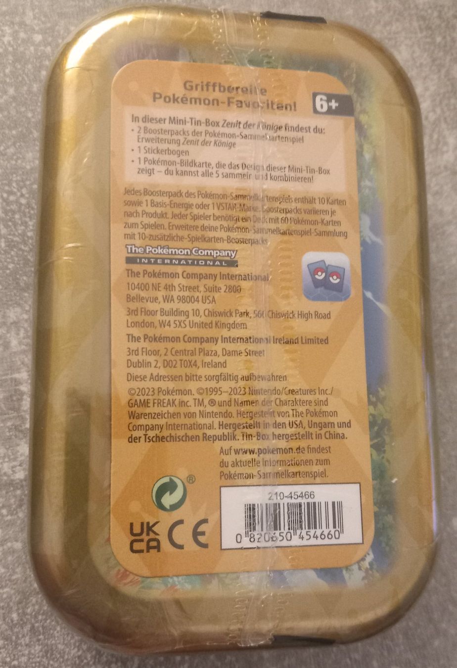 Cartoline: Pokemon Zenit der Könige Glurak Mini TIN – Nuovo e nell'imballaggio originale da Bremgarten b. Bern venduto da kev_f7zw 1