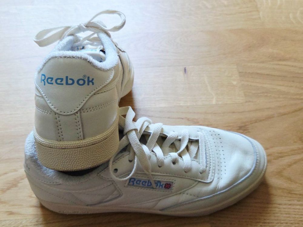 Reebok Scarpe da donna: Reebok Classic - chalk alabaster sky blue – Usato da Thun venduto da angerber 4