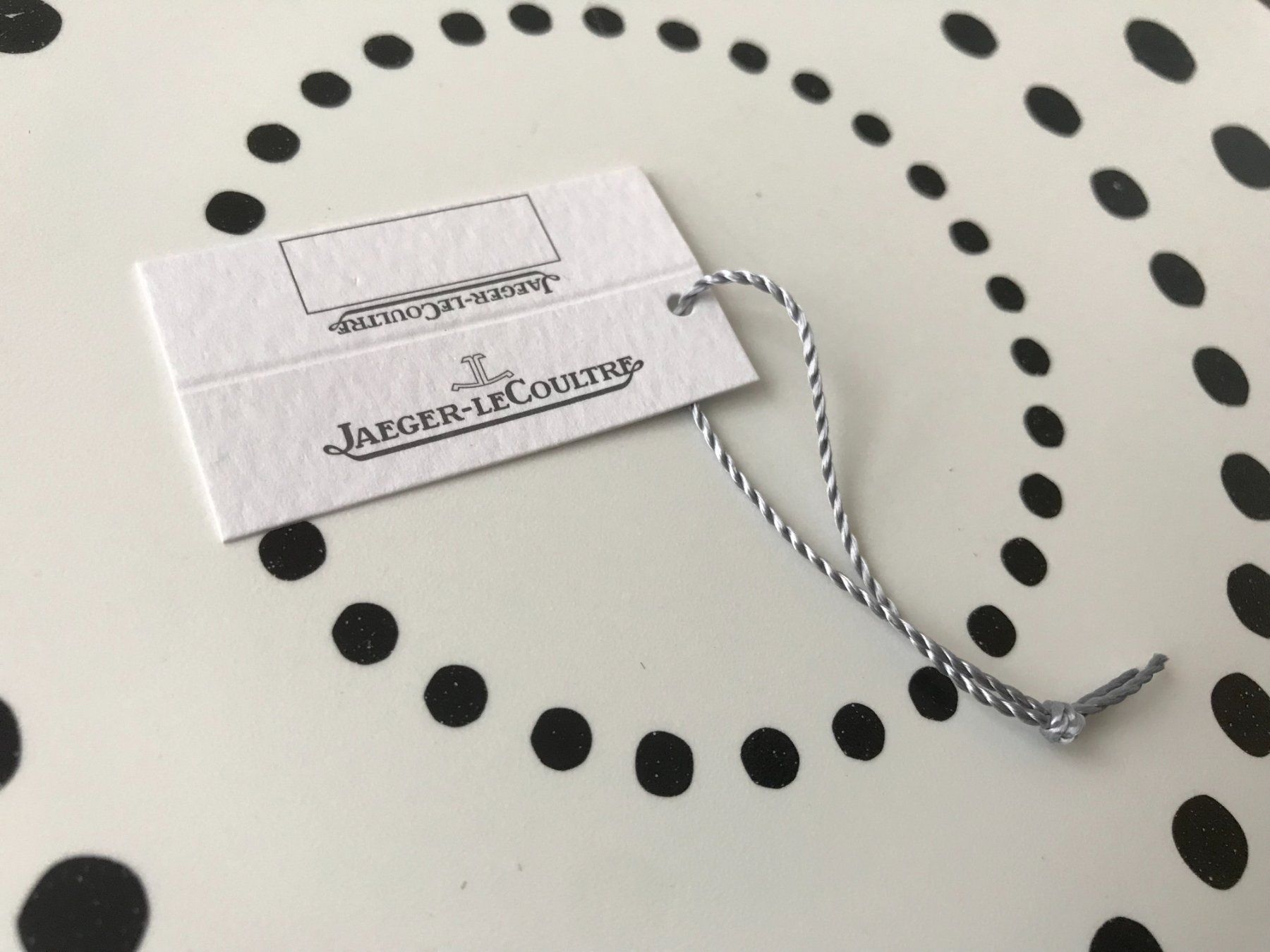 Toppe: JAEGER-LECOULTRE - STICKER ECRITEAU ETIQUETTE - NEW !!! – Nuovo (secondo la descrizione) da Epalinges venduto da watchforyou