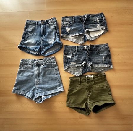 Sommer-Shorts-Set, Grösse 32/34, 5 Stück, Tally Weijl