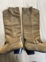 Bottes vanessabruno daim marron taille 37 occasion