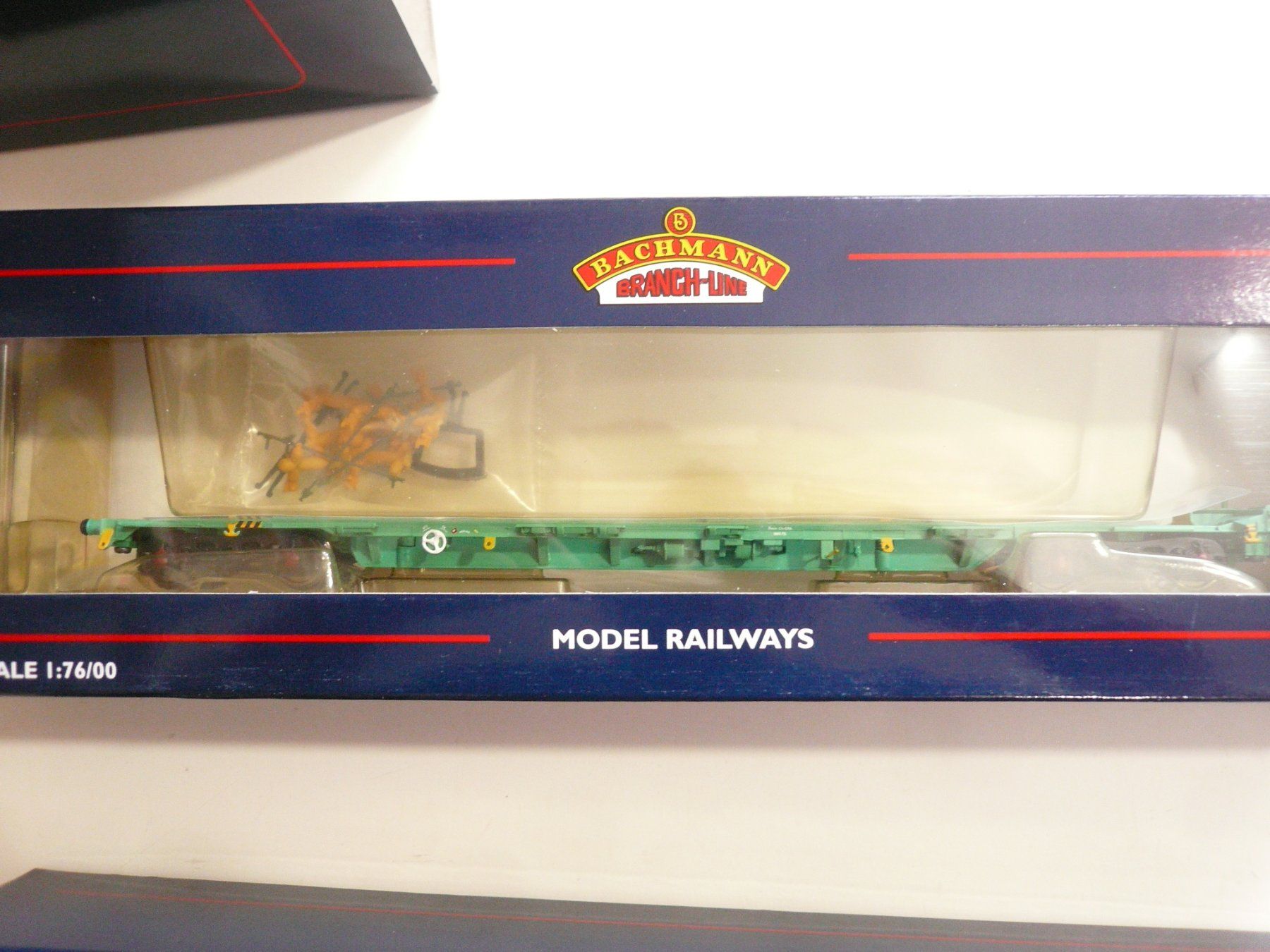 Modelleisenbahnen: BACHMANN H0 CONTAINERWAGEN " P&O " SET MIT 2WAGEN – Neu und originalverpackt aus Pfaffnau von nolff 2
