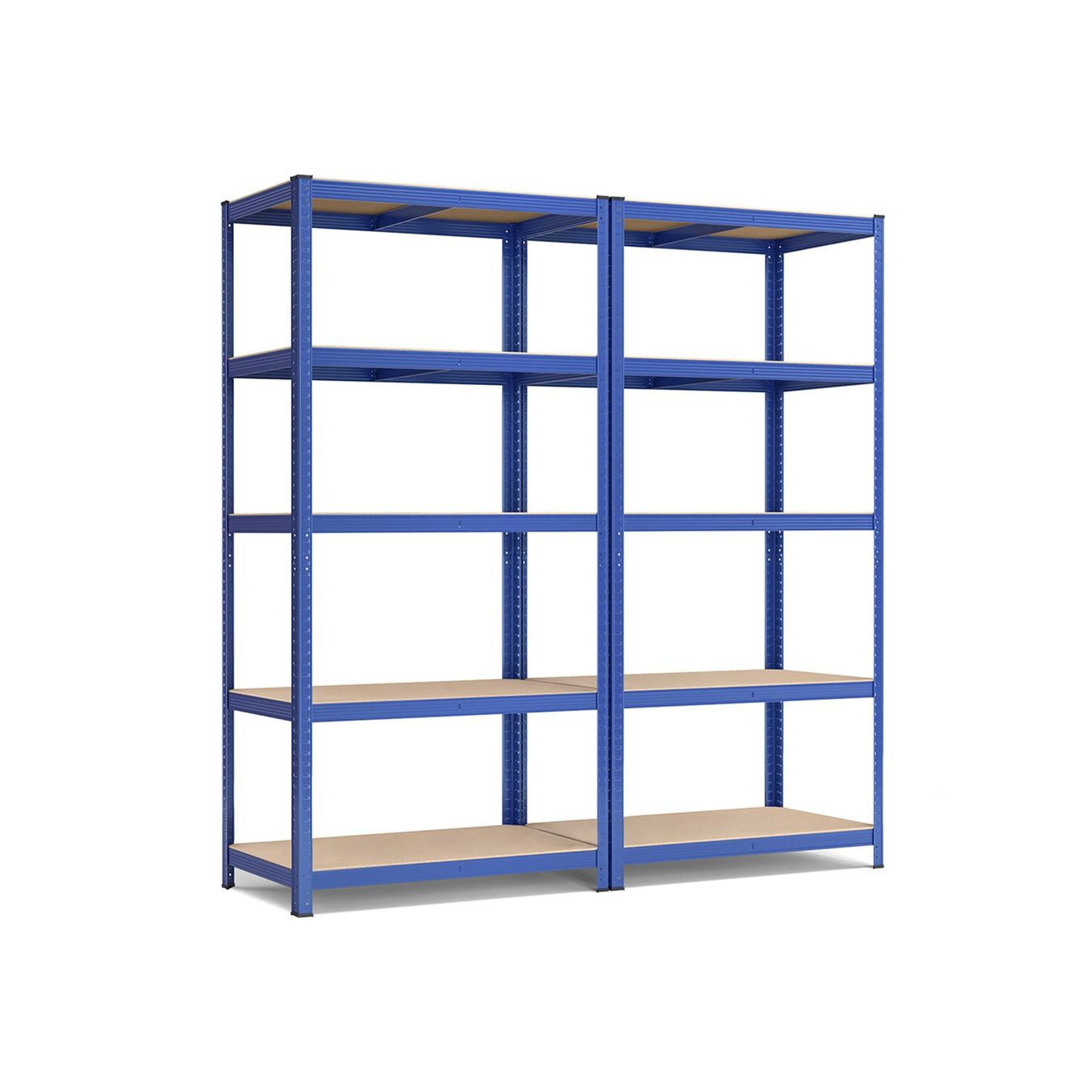 Scaffali: 2er Set Lagerregal 200 cm hoch blau – Nuovo e nell'imballaggio originale da Lachen SZ venduto da MAMORU-MOEBEL