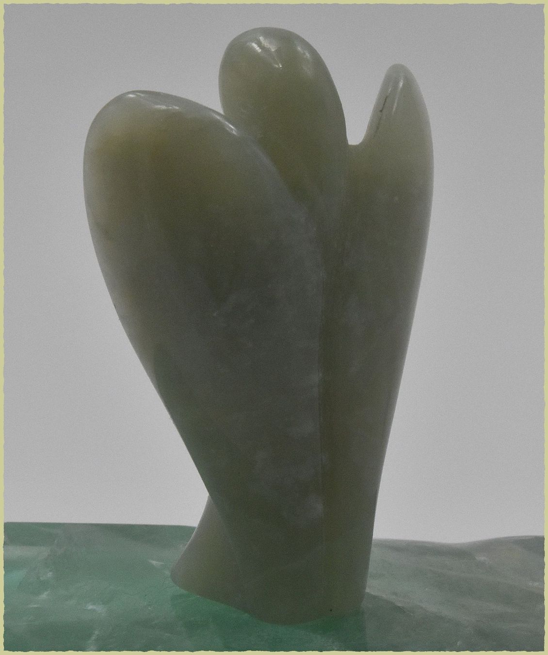 Statuette: Engel - Deko - Jade ca. 5cm (Engelsfigur geschnitzt) – Nuovo e nell'imballaggio originale da Nassenwil venduto da QuarySeller 2