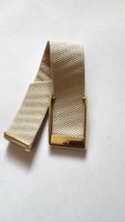 Whoop 5.0 SuperKnit Luxe strap - Dune with gold